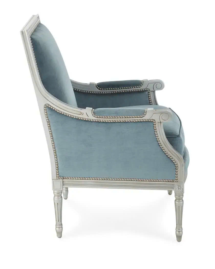 GHẾ SOFA ĐƠN CỔ ĐIỂN LOUIS ACCENT